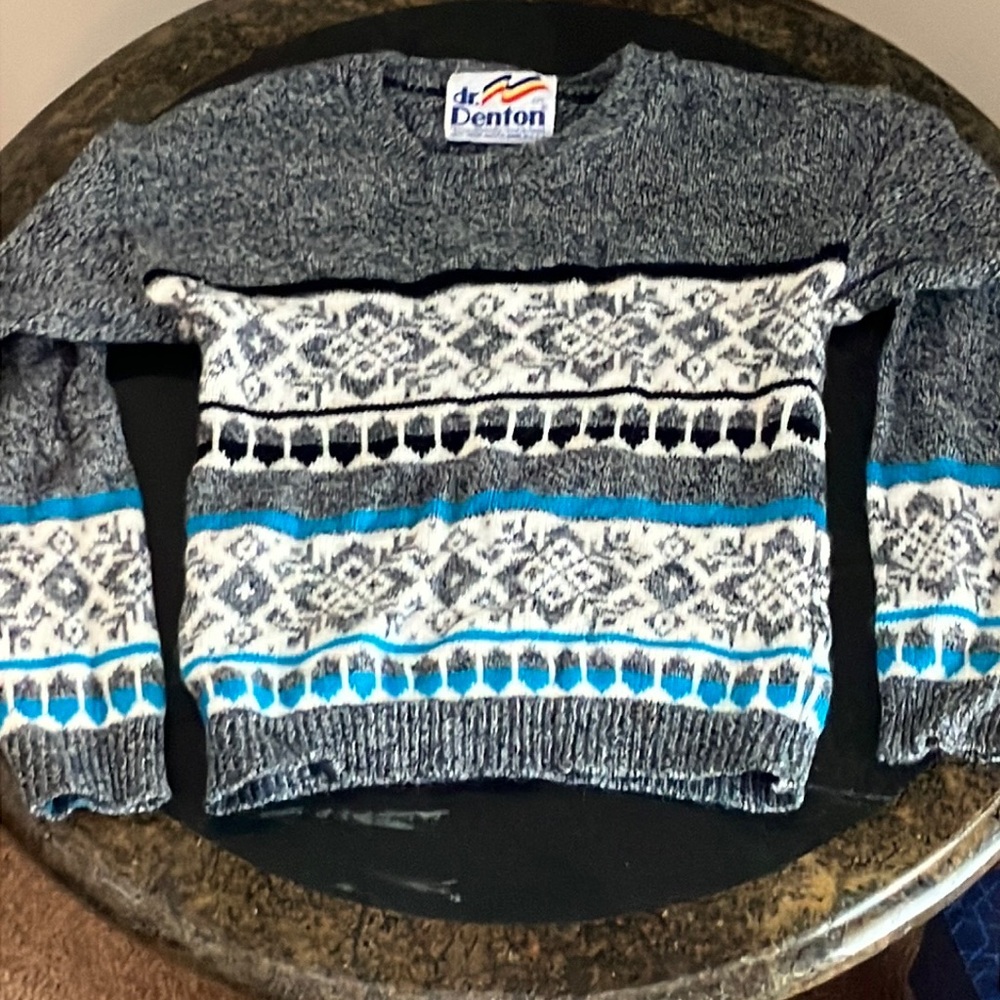 dr. Denton Vintage!! Made in the USA Sweater